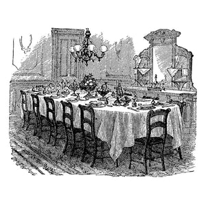 Victorian dining room
