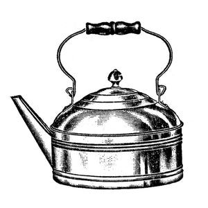 Brass teakettle