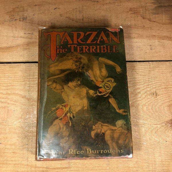 Tarzan Early Edition Books 1915-1923 Return / Beasts / Golden Lion etc. Lot of 5