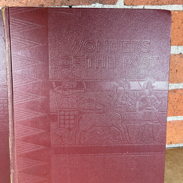 Wonders of the Past 2-Volume Set Hammerton Hardback Books Vintage 1953