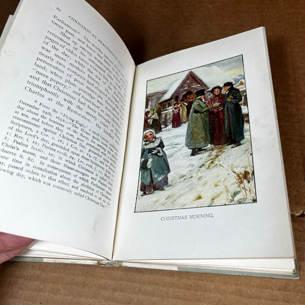 Christmas at Bracebridge Hall Washington Irving N.D. c. 1890 Color Illustrations