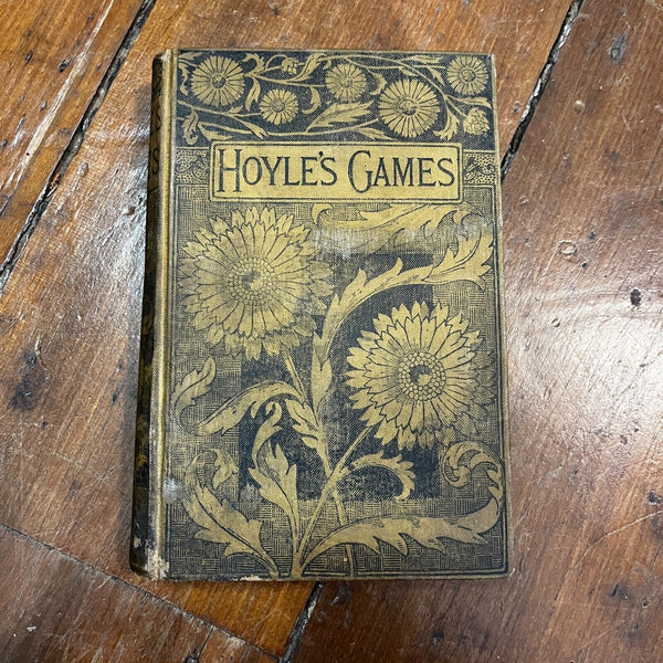 Antique -- 1857 Hoyle's Games - Henry Anners, American Edition Ex-Lib of IOOF