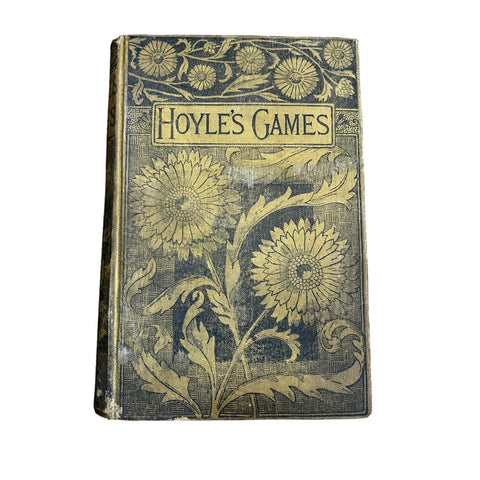 Antique -- 1857 Hoyle's Games - Henry Anners, American Edition Ex-Lib of IOOF