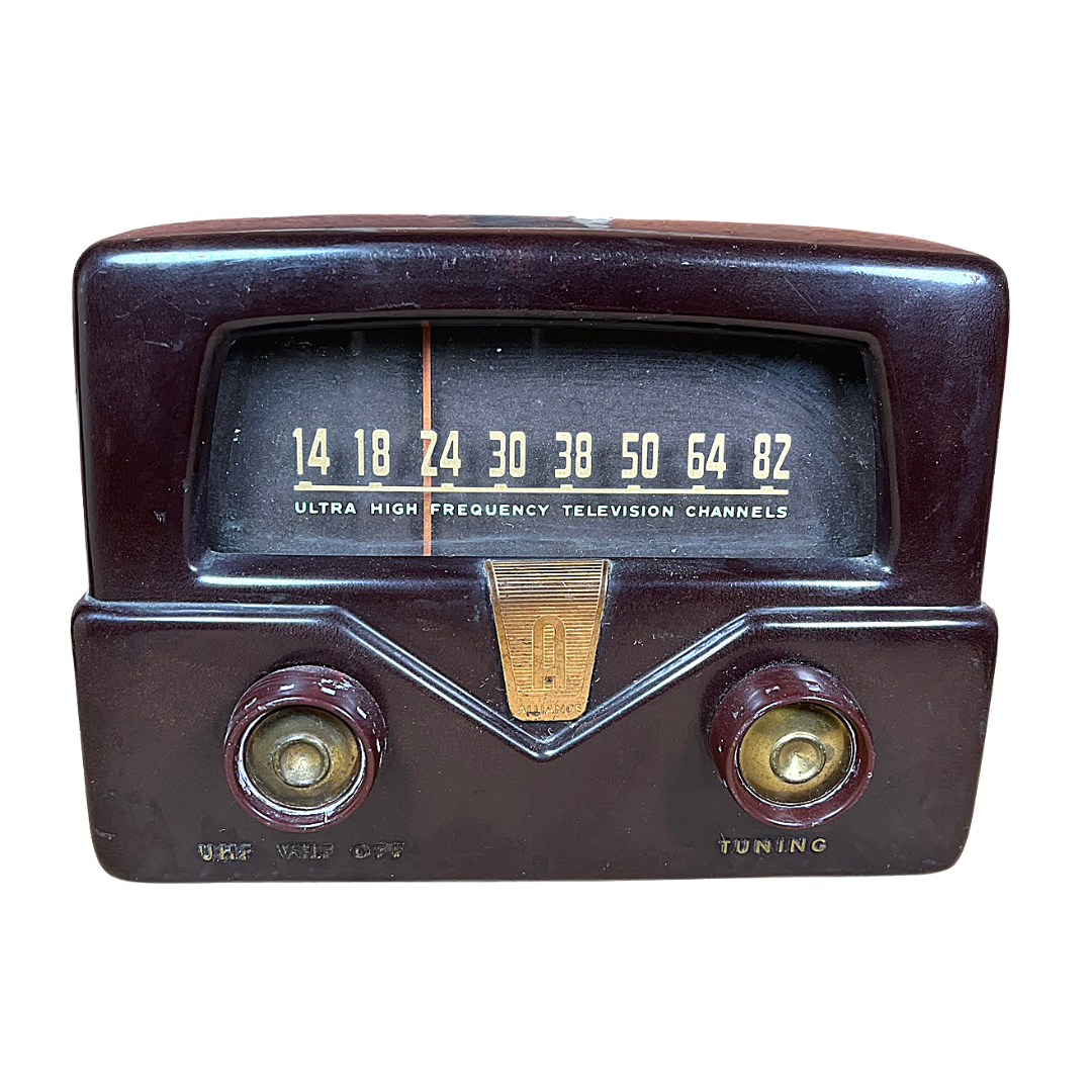 Alliance VHF/UHF Tuner Bakelite Vintage 1952 AC-80 TV Selector Converter