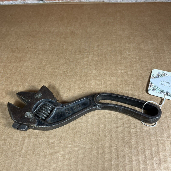 Vintage Bonney Curved 8-Inch Wrench