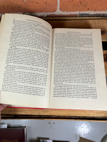 Andersonville ~ Civil War History MacKinlay Kantor 1956 Hardback Book