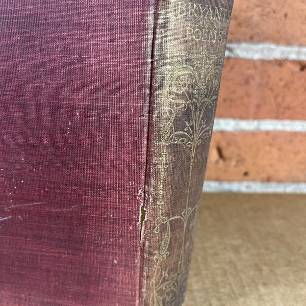 Poems of Liam Cullen Bryant ~ Antique Hardback Book ~ 1893