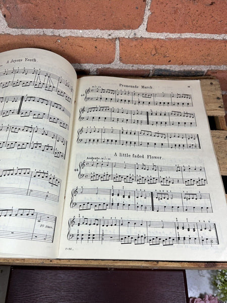 Wm Berold's Piano Course Book I Antique Sheet Music 1914 Willis Music Company