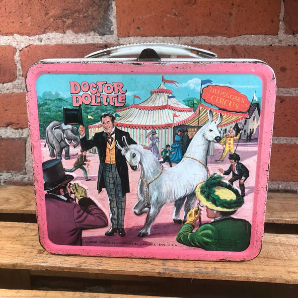 Doctor Dolittle Vintage 1967 Metal Lunchbox ~ Aladdin