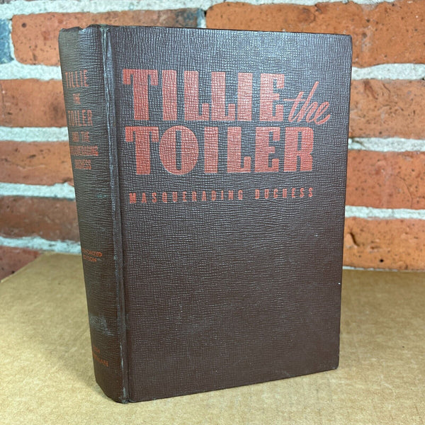 Tillie the Toiler: Masquerading Duchess Russ Westover 1943 HB Book Comic Fiction